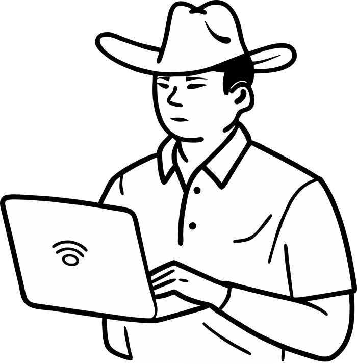 Portrait of the creator of Flocelo