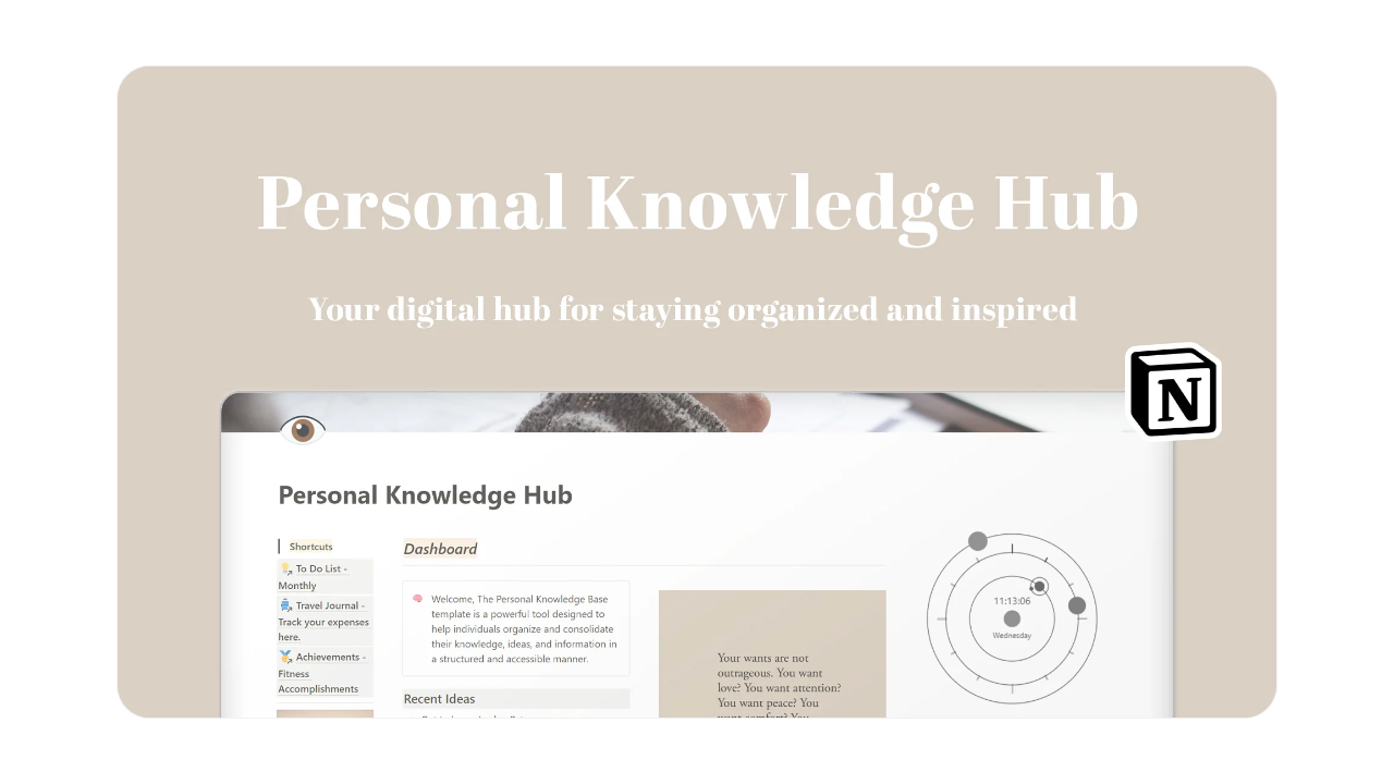 Personal Knowledge Hub - Sam