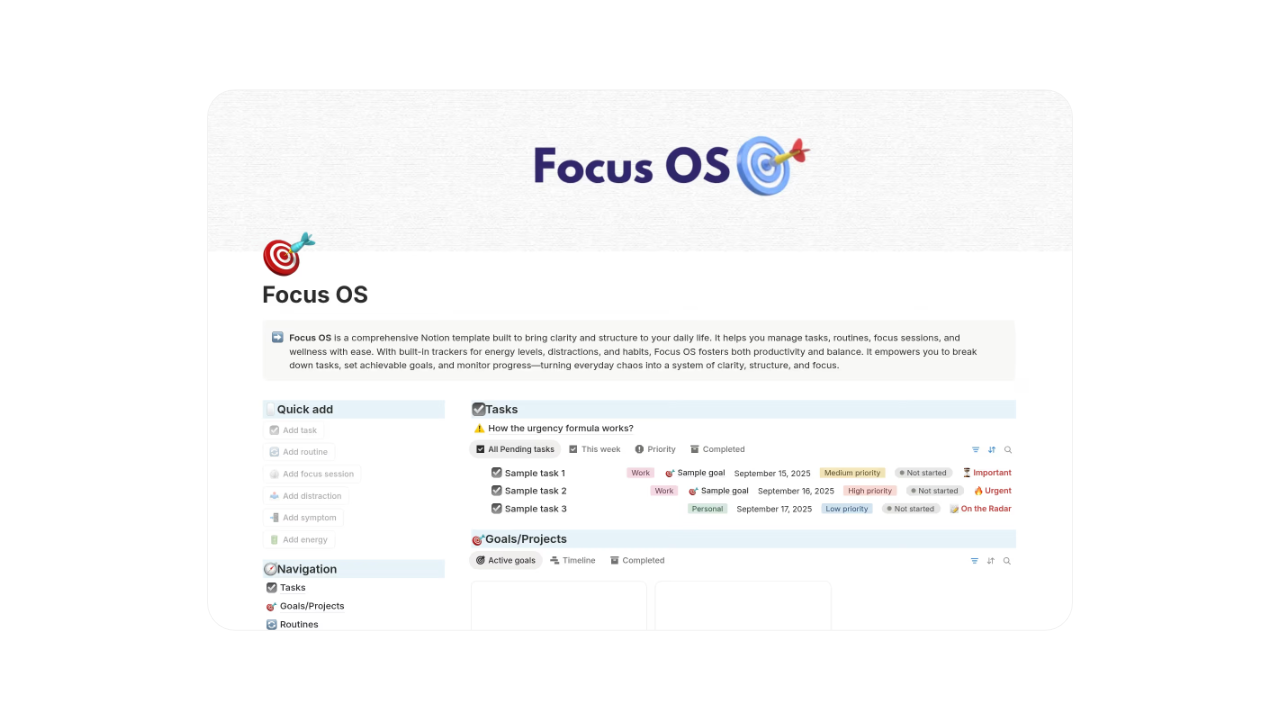 Focus OS - Digitalix